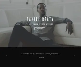 Danielbeaty.com(IntroDaniel Beaty) Screenshot