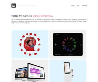 Danielbenamou.com(Work) Screenshot