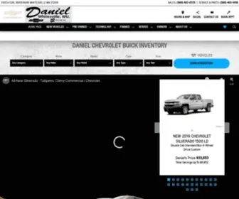 Danielchevroletbuick.com(Daniel Chevrolet Buick in Whitesville) Screenshot