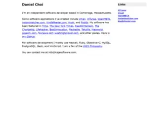 Danielchoi.com(Daniel choi) Screenshot