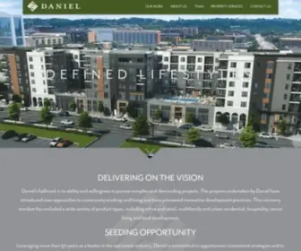 Danielcorp.com(Commercial Real Estate Developer and Management in Birmingham and Atlanta) Screenshot