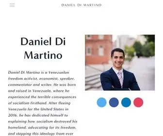 Danieldimartino.com(Venezuelan) Screenshot