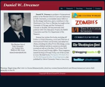 Danieldrezner.com(Daniel W) Screenshot