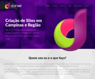 Danielemiliano.com.br(Criação de sites em Campinas) Screenshot
