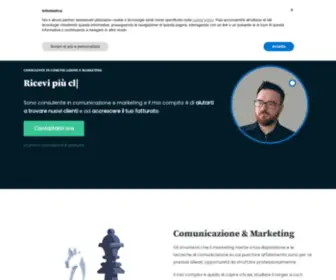 Danieleromei.com(Consulente Comunicazione e Marketing) Screenshot