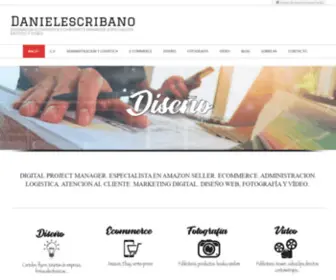 Danielescribano.es(Daniel Escribano) Screenshot