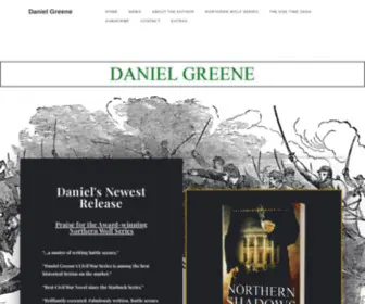 Danielgreenebooks.com(Daniel Greene) Screenshot