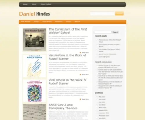 Danielhindes.com(Daniel Hindes) Screenshot
