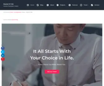Danielhyng.com(Daniel Ng) Screenshot