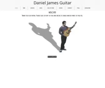 Danieljamesguitar.com(HOME) Screenshot