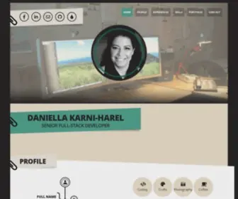 Daniellaharel.com(Daniella Karni) Screenshot