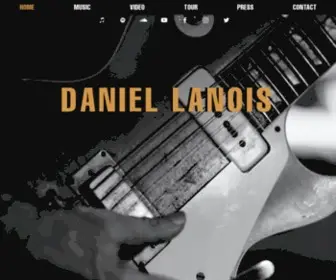 Daniellanois.com(Daniel Lanois Music) Screenshot