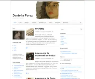 Daniellaperez.com.br(Daniella Perez) Screenshot