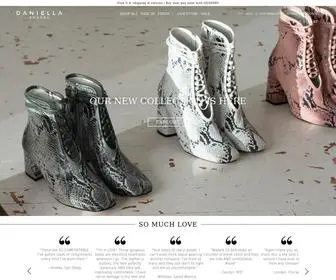 Daniellashevel.com(Designer Shoes You Can Wear from Day to Night) Screenshot