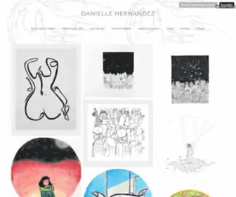 Danielledoesntdraw.com(Danielle Hernandez) Screenshot