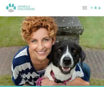 Daniellemackinnon.com(Become an Animal Psychic) Screenshot