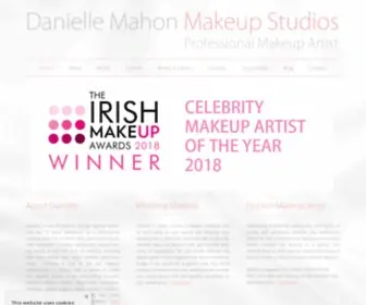 Daniellemahon.com(Danielle Mahon "Makeup Artist of the Year 2018" Weddings Online Awards) Screenshot