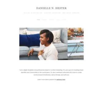 Daniellenhester.com(DANIELLE N) Screenshot