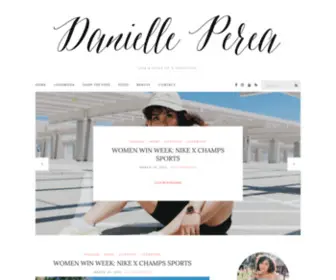 Danielleperea.com(DANIELLE PEREA) Screenshot