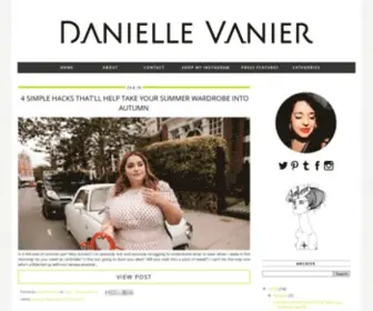 Daniellevanier.co.uk(Danielle Vanier) Screenshot