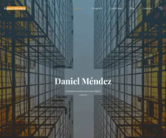 Danielmendez.com.mx(Méndez) Screenshot