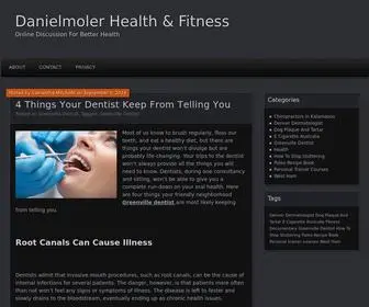 Danielmoler.com(Danielmoler Health & Fitness) Screenshot