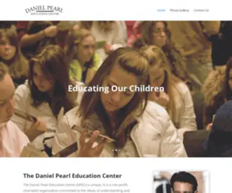 Danielpearleducationcenter.org(The Daniel Pearl Education Center) Screenshot