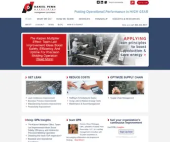 Danielpenn.com(Lean Management Consultants) Screenshot