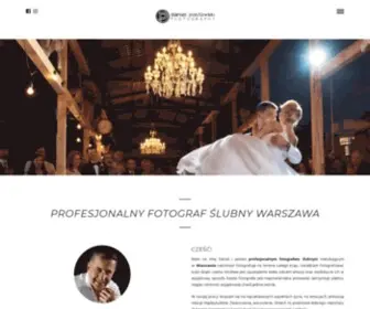 Danielpolitowski.pl(Profesjonalny fotograf ślubny Warszawa) Screenshot