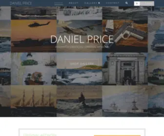 Danielprice.com(Daniel Price the Artist) Screenshot