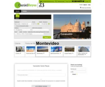 Danielreyes.com(Online Booking Engine) Screenshot