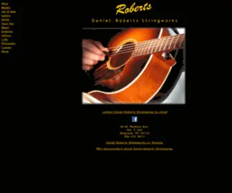 Danielrobertsstringworks.com(Danielrobertsstringworks) Screenshot