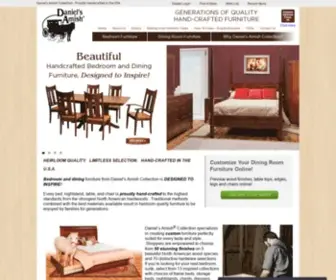 Danielsamish.com(Daniel's Amish Collection Handcrafted Furniture) Screenshot