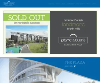 Danielsarc.com(Parc Towns) Screenshot