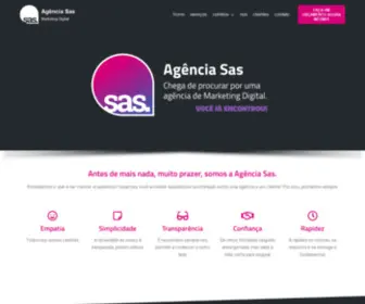 Danielsas.com(Agência Sas) Screenshot