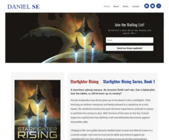 Danielseegmiller.com(Writer of epic science fiction) Screenshot