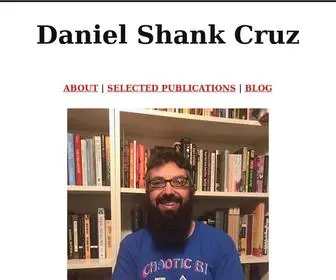 Danielshankcruz.com(Daniel Shank Cruz) Screenshot