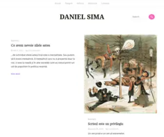 Danielsima.ro(DANIEL SIMA) Screenshot