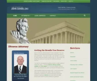 Danielskilawfirm.com(Divorce & Family Law Attorney Southeast Michigan) Screenshot