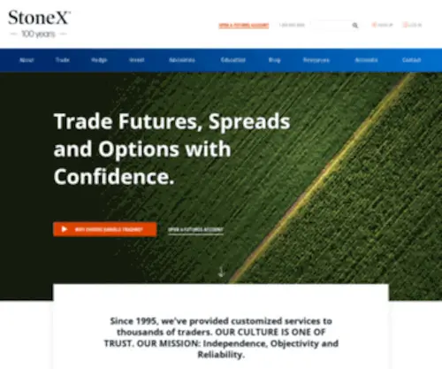 Danielstrading.com(Futures Trading) Screenshot