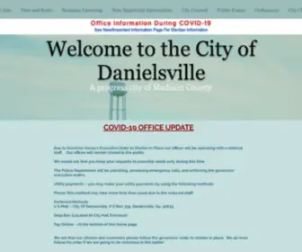 Danielsvillega.com(Local Government) Screenshot