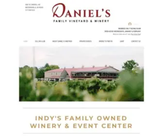 Danielsvineyard.com(Daniel's Vineyard) Screenshot