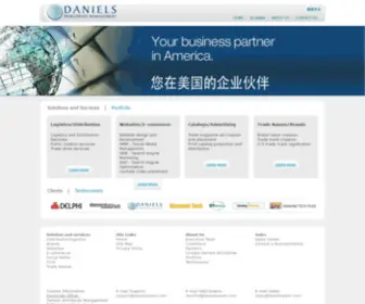 Danielswwm.com(Daniels Worldwide Management) Screenshot