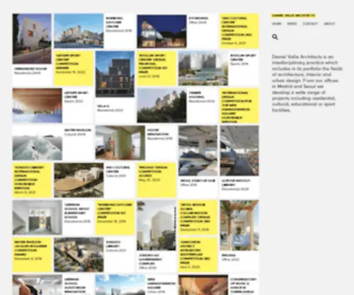 Danielvalle.com(Daniel Valle Architects) Screenshot