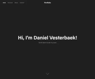 Danielvesterbaek.com(Daniel Vesterbaek) Screenshot