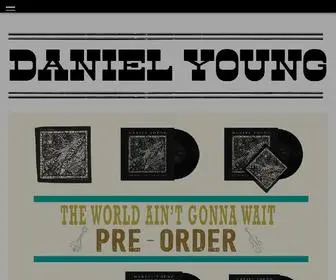 Danielyoungsongs.com(New Album) Screenshot