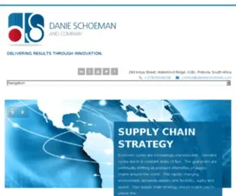 Danieschoeman.com(Danie Schoeman & Company) Screenshot