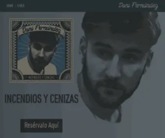 Danifernandezoficial.es(Dani Fernandez) Screenshot