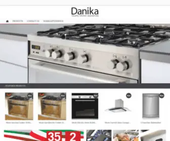 Danikaappliances.com.au(Danika Appliances) Screenshot