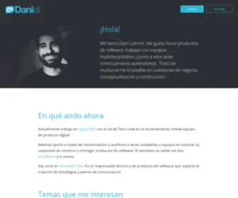 Danilat.com(Dani Latorre) Screenshot